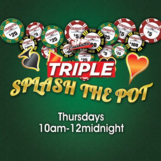 Poker Triple Splash the Pot Thursdays